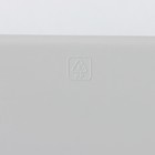 Корзинка для хранения без крышки Linden, 1,4 л, 19×14×7,5 см, цвет светло-серый - фото 7440660