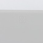 Корзинка для хранения без крышки Linden, 3,2 л, 23×16×11 см, цвет светло-серый - фото 6896521