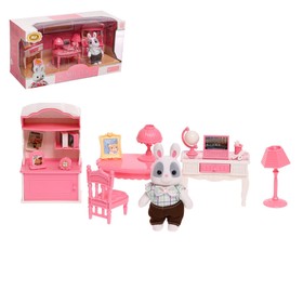 УЦЕНКА Набор игровой «Зайчик» с мебелью и аксессуарами 9642311