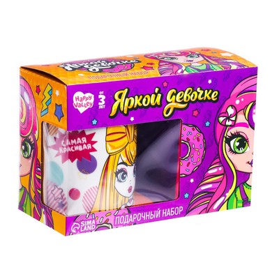 УЦЕНКА Кукла с кружкой «Яркой девочке», МИКС