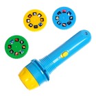 УЦЕНКА Игровой набор ZABIAKA «Полёт в космос», проектор, светящиеся наклейки - Фото 2