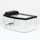 Террариум телевизор панорамный с крышкой, 50 л - Фото 3