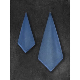 Полотенце махровое Sofi De Marko Diamond, 550 гр, размер 50х90 см, цвет синий