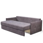 Прямой диван «Аура», механизм еврокнижка, велюр, цвет ноел ява - Фото 3