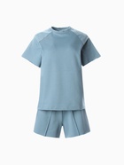 Комплект женский (майка, шорты) MINAKU: Casual Collection, пепельный, размер 42 - фото 52275828