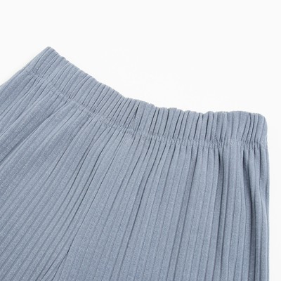 Костюм женский (лонгслив, брюки) MINAKU: Casual Collection, серо-голубой, размер 44