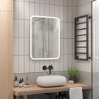 Зеркало для ванной Uperwood Foster 70х80 см, с LED-подсветкой - фото 299833899