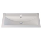 Раковина Uperwood Foster Quartz 80 см, кварцевая, белая матовая, жасмин - Фото 3