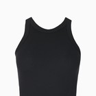 Майка женская, цвет чёрный, размер 46 - фото 42012835