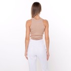 Майка женская, цвет бежевый, размер 46 - фото 28199005