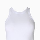 Майка женская, цвет белый, размер 50 - фото 35379096