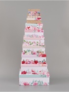 Набор коробок прямоугольных 10 в 1 «Цветочный», 30×19×11 - 12×6.5×4 см - Фото 2