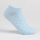 Носки женские укороченные "Мелкий горошек", цвет МИКС, размер 36-40 - фото 319431331
