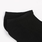 Носки мужские укороченные сетка, цвет чёрный, размер 27 - Фото 3