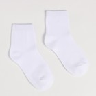 Носки детские, цвет белый, размер 16-18 - фото 46320723