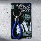 Брелок для ключей шнурок «Bad boy», 11 х 3 см - Фото 3
