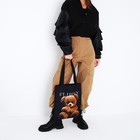 Сумка-шопер без застёжки, цвет чёрный  (артикул 9560915)  большой выбор товаров оптом и в розницу по низким ценам с доставкой