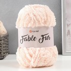 Пряжа "Fable Fur" 100% микрополиэстер 100м/100гр (976 чайная роза) - фото 7327618