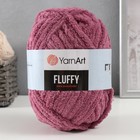 Пряжа "Fluffy" 100% микрополиэстер 70м/150гр (724 брусника) 9599367 - фото 10450705