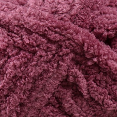 Пряжа для вязания спицами, крючком YarnArt, Fluffy, 100% микрополиэстер, 70 м/150 г, (724 брусника)