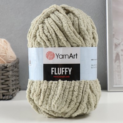 Пряжа "Fluffy" 100% микрополиэстер 70м/150гр (725 яблоко)