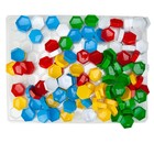 Мозаика, 100 деталей, с прозрачным полем - фото 24609629