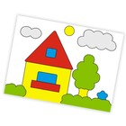 Мозаика, 100 деталей, с прозрачным полем - фото 24609631