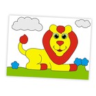 Мозаика, 100 деталей, с прозрачным полем - фото 24609633