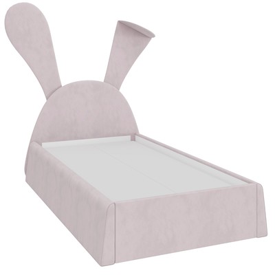 Кровать-заяц «Алиса», 900х2000 мм, цвет розовый