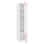 Шкаф «Алиса», комбинированный c 2-мя дверьми, 441х465х2020 мм, цвет белый / розовый - Фото 2