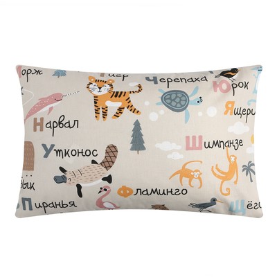 Наволочка «Этель. Веселый алфавит», 50×70 см, бязь, хлопок 100%