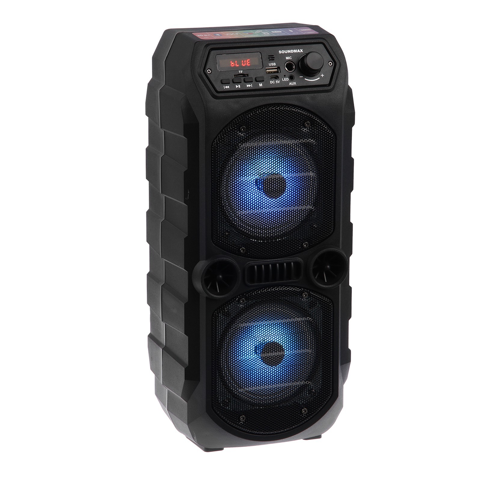 Портативная караоке система Soundmax SM-PS4425, 30 Вт, 1200 мАч, BT,SD ...