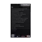 Портативная колонка Soundmax SM-PS4302, 60Вт, 2400мАч, FM, BT, microSD, USB, AUX, подсветка - фото 51327441 Портативная колонка Soundmax SM-PS4302, 60Вт, 2400мАч, FM, BT, microSD, USB, AUX, подсветка - фото 51327441
