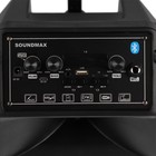 Портативная колонка Soundmax SM-PS4302, 60Вт, 2400мАч, FM, BT, microSD, USB, AUX, подсветка - фото 51327430 Портативная колонка Soundmax SM-PS4302, 60Вт, 2400мАч, FM, BT, microSD, USB, AUX, подсветка - фото 51327430
