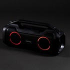 Портативная колонка Smartbuy WARLORD, 80 Вт, 3600мАч, BT, microSD, USB, AUX, RGB, черная - фото 51327465 Портативная колонка Smartbuy WARLORD, 80 Вт, 3600мАч, BT, microSD, USB, AUX, RGB, черная - фото 51327465