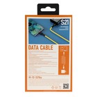 Кабель Smartbuy S21, microUSB - USB, 2.4 А, 1 м, зарядка + передача данных, желтый - фото 51462549 Кабель Smartbuy S21, microUSB - USB, 2.4 А, 1 м, зарядка + передача данных, желтый - фото 51462549