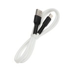 Кабель Smartbuy S21, Type-C - USB, 3 А, 1 м, зарядка + передача данных, белый - фото 51462552 Кабель Smartbuy S21, Type-C - USB, 3 А, 1 м, зарядка + передача данных, белый - фото 51462552