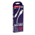 Кабель Smartbuy S40, Lightning - USB, 2.4 А, 1 м, зарядка + передача данных, белый - фото 51462613 Кабель Smartbuy S40, Lightning - USB, 2.4 А, 1 м, зарядка + передача данных, белый - фото 51462613