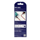 Кабель Smartbuy S14, Lightning - USB, 3 А, 2 м, быстрая зарядка+передача данных, красный - фото 51462734 Кабель Smartbuy S14, Lightning - USB, 3 А, 2 м, быстрая зарядка+передача данных, красный - фото 51462734