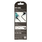 Кабель Smartbuy S14, Type-C - USB, 3 А, 1 м, быстрая зарядка+передача данных, черный - фото 51462764 Кабель Smartbuy S14, Type-C - USB, 3 А, 1 м, быстрая зарядка+передача данных, черный - фото 51462764