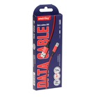 Кабель Smartbuy S14, Type-C - USB, 3 А, 2 м, быстрая зарядка+передача данных, красный - фото 51462774 Кабель Smartbuy S14, Type-C - USB, 3 А, 2 м, быстрая зарядка+передача данных, красный - фото 51462774