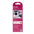 Кабель Smartbuy S73, Type-C , 6 А, 60 Вт, 1 м, быстрая зарядка+передача данных, черный - фото 51462788 Кабель Smartbuy S73, Type-C , 6 А, 60 Вт, 1 м, быстрая зарядка+передача данных, черный - фото 51462788