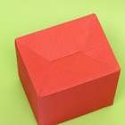 Коробка под кружку, без окна, красная 12 х 9,5 х 12 см - Фото 5
