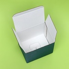 Коробка под кружку, без окна, изумрудная 12 х 9,5 х 12 см - Фото 4