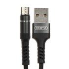 Кабель BYZ BC-025m, microUSB - USB, 5 А, 1.2 м, нейлоновая оплетка, черный - фото 51462805 Кабель BYZ BC-025m, microUSB - USB, 5 А, 1.2 м, нейлоновая оплетка, черный - фото 51462805