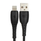Кабель BYZ BC-026i, Lightning - USB, 5 А, 2 м, ПВХ оплетка, черный - фото 51462825 Кабель BYZ BC-026i, Lightning - USB, 5 А, 2 м, ПВХ оплетка, черный - фото 51462825