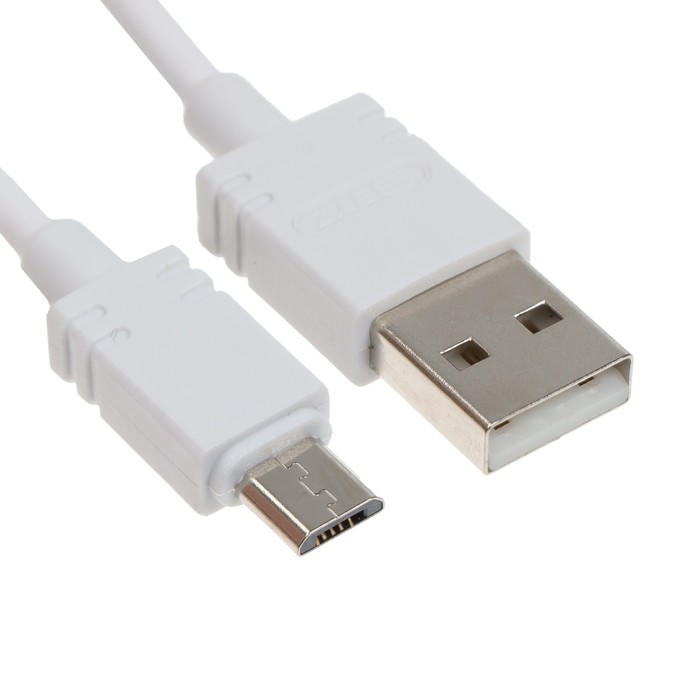 Сетевое зарядное устройство BYZ B35, 2 USB, 2.1 A, кабель microUSB 1 м, белое - фото 51462855