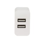 Сетевое зарядное устройство BYZ B35, 2 USB, 2.1 A, кабель microUSB 1 м, белое - фото 51462860 Сетевое зарядное устройство BYZ B35, 2 USB, 2.1 A, кабель microUSB 1 м, белое - фото 51462860