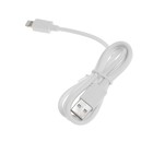 Сетевое зарядное устройство BYZ U26 EU, 2 USB, 2.4 A, кабель Lightning 1 м, белое 9633041 - фото 16625404