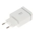 Сетевое зарядное устройство BYZ U26 EU, 2 USB, 2.4 A, кабель Lightning 1 м, белое 9633041 - фото 16625405